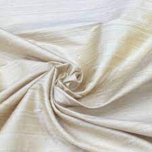 Breathable Normal Shine Skin-friendly Plain Muga Silk Fabric For Making Garments