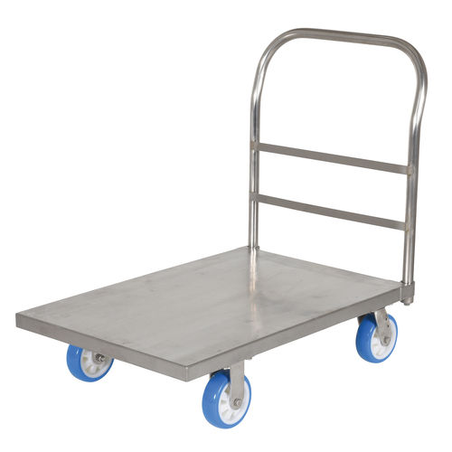 Silver Color Stainless Steel Material Small Platform Truck