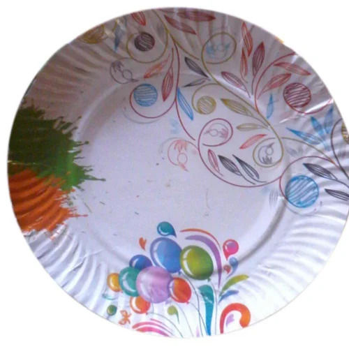 6 Inch Printed Paper Plate