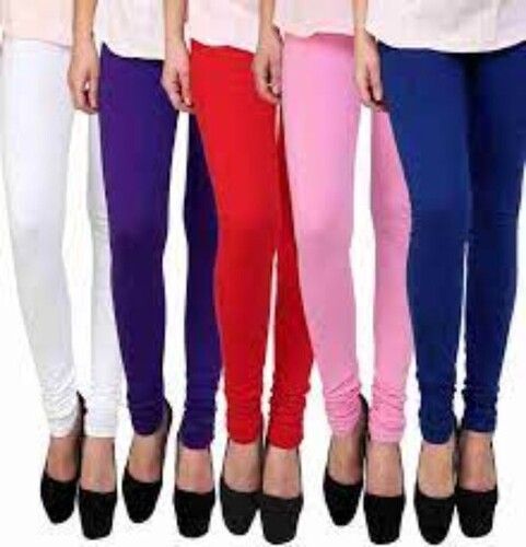 Cotton Lycra Bio Wash 180 Gsm Churidar Ladies Stretchable Legging, Size:  Free Size at Rs 150 in New Delhi