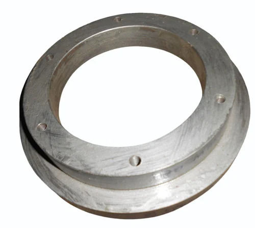 Polished Stainless Steel Bottom Flange