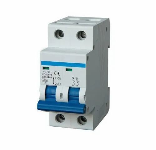 Double Pole Electrical Circuit Breaker