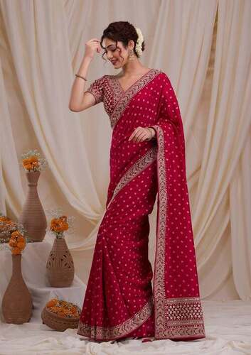 GOLDEN BORDER SAREES                                   