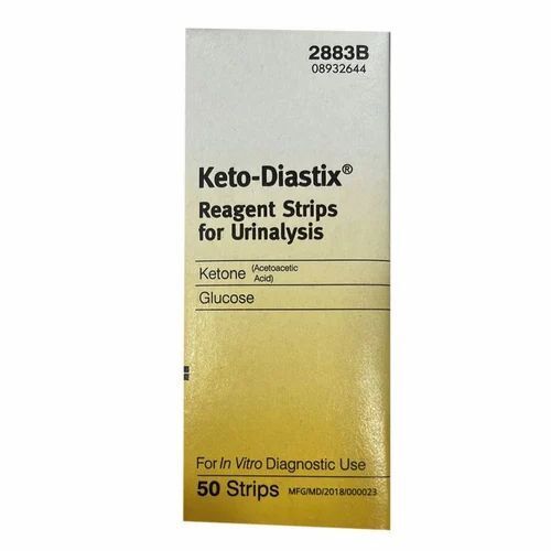 Keto-Diastix Reagent Strips For Urinalysis