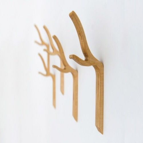 Polished Wooden Premium Design Wall Hooks