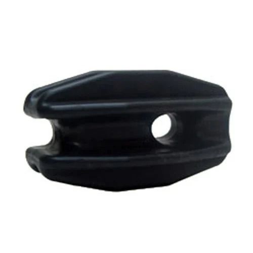 Black Insulated Cable Clamp