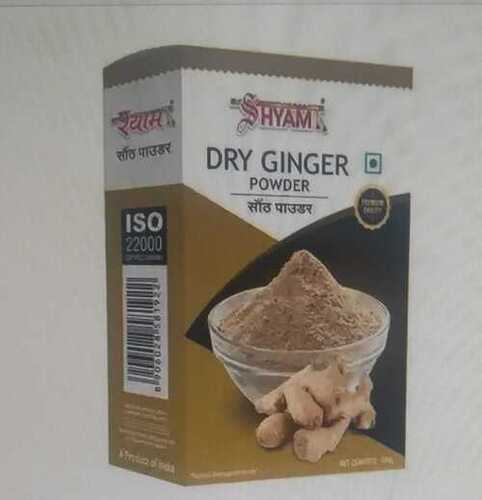 Brown Dry Ginger Powder - A Grade Organic | Fine Powder, Ideal for Cooking, Brown Color, Storage: Dry Place