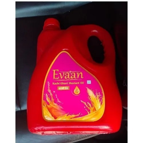 Mustard Oil 5 Litre Kachi Ghani Pure Mustard Oil