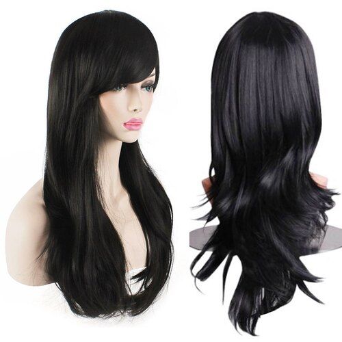 Black Color Straight Hair Wig