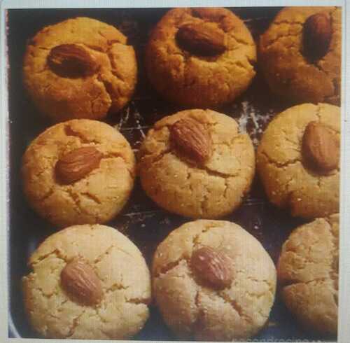 Crunchy almond cookies