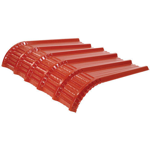 Red Curved Roofing Sheets