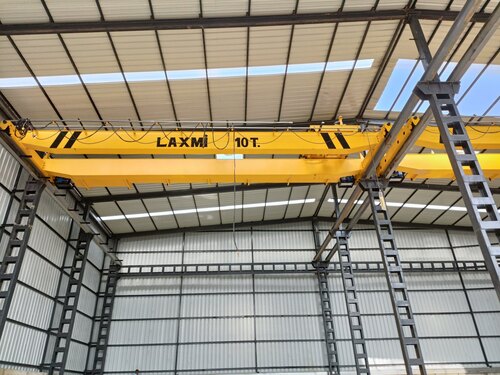 Double Beam EOT Crane - Electric, Corrosion Resistant, Rust Free | Industrial Use, New Condition, Material Lifting, Yellow and Black Finish