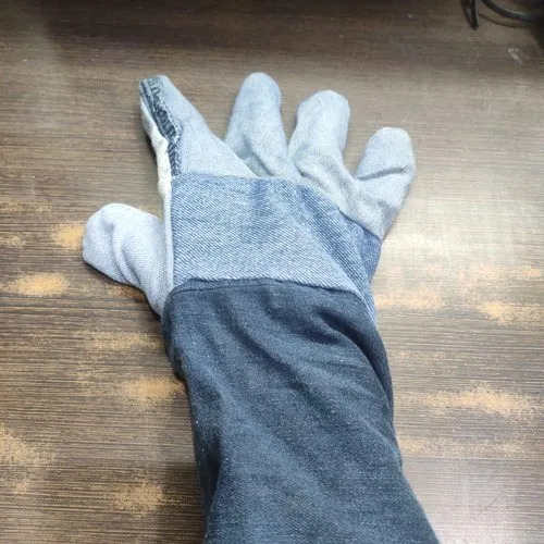 Jeans Kambal Hand Gloves For Industrial Use