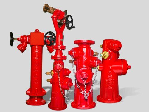 High Strength Red Fire Hydrant System