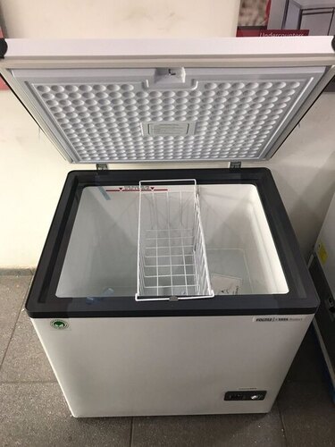 Automatic Deep Freezer - Durable Electric Design , White Color with Automatic Defrost Operation