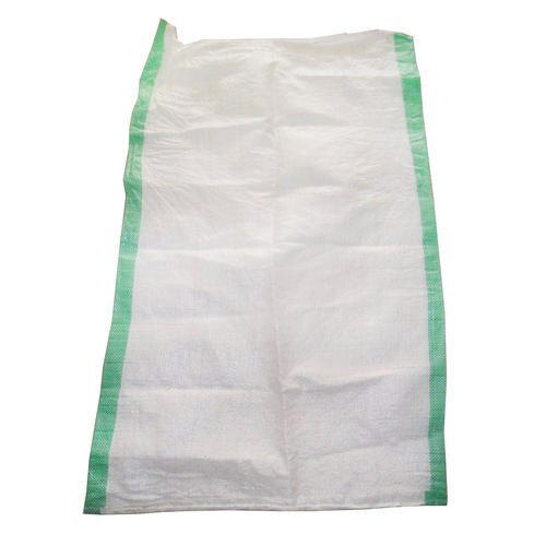 Rectangular Single Compartment Reusable Plain HDPE Woven Bags