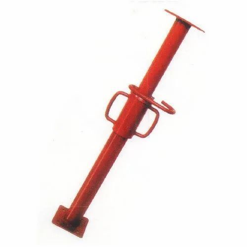 Red Color Cylindrical Shape Light Duty Prop For Construction