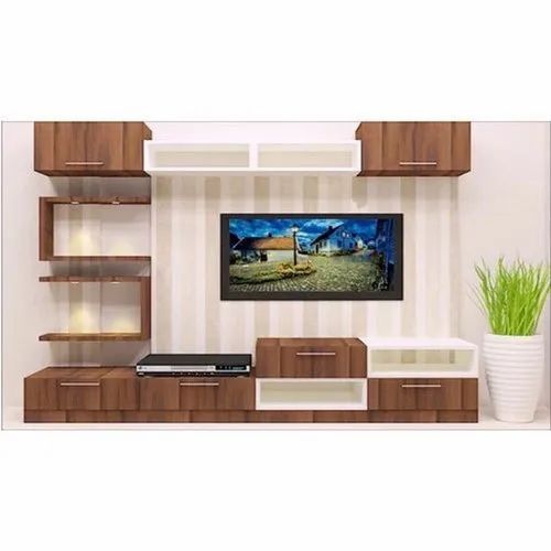 Durable Modular Design Wooden TV Wall Unit