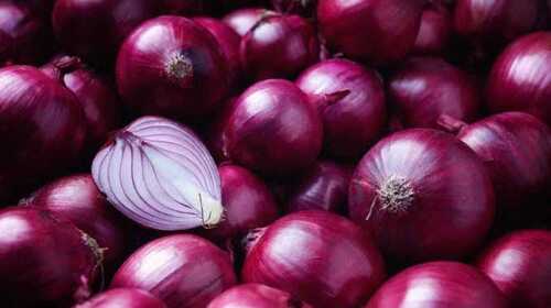 Natural And Fresh Round Red Onion