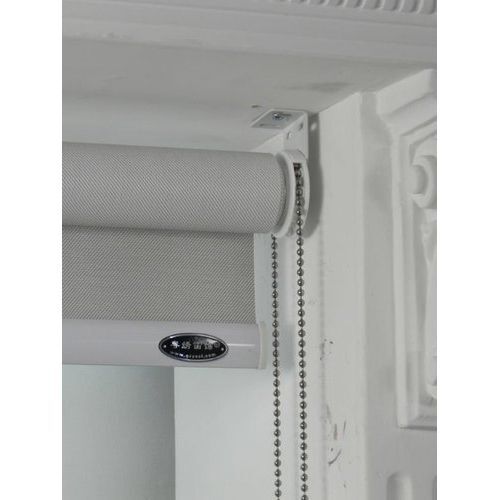 White Color Plain Pattern Pvc Vertical Roller Window Blind