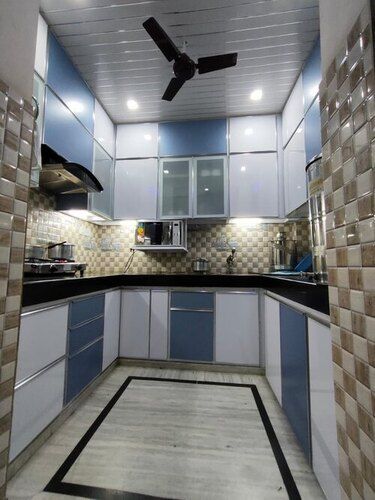 U Shape Modular Kitchen