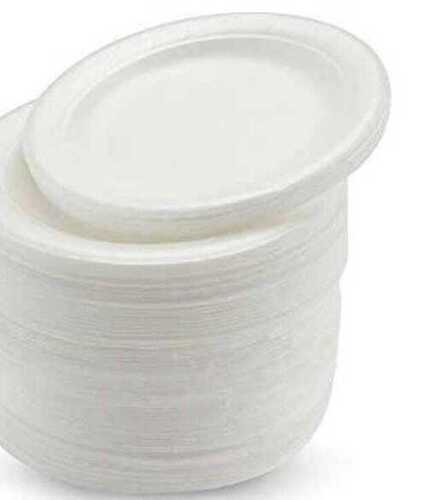 Biodegradable Eco-Friendly Heat and Cold Resistant Round Paper Disposable Plates