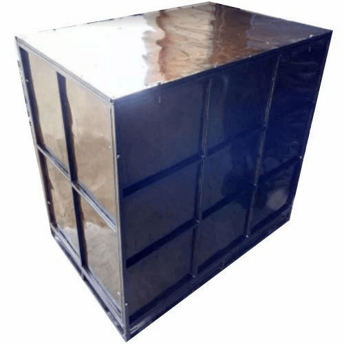 Industrial Closed Steel Bin Container