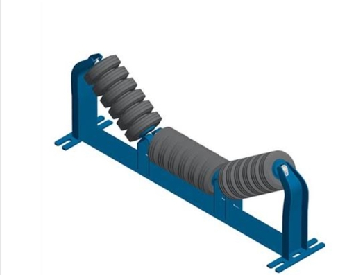 High Strength Mild Steel Conveyor Idler For Commercial