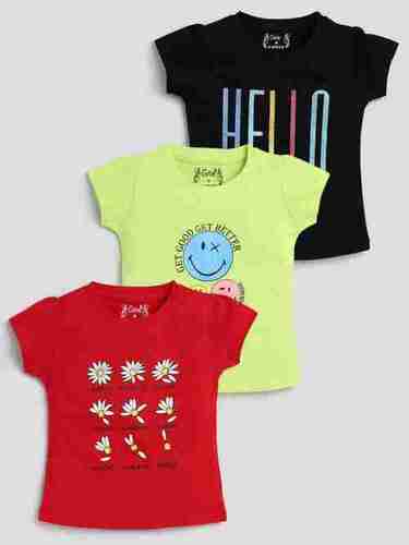 Comfortable To Wear Short Sleeves Kids T Shirt