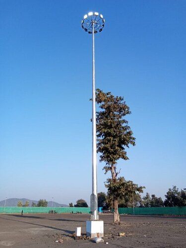 Galvanized Octagonal Street Light Pole