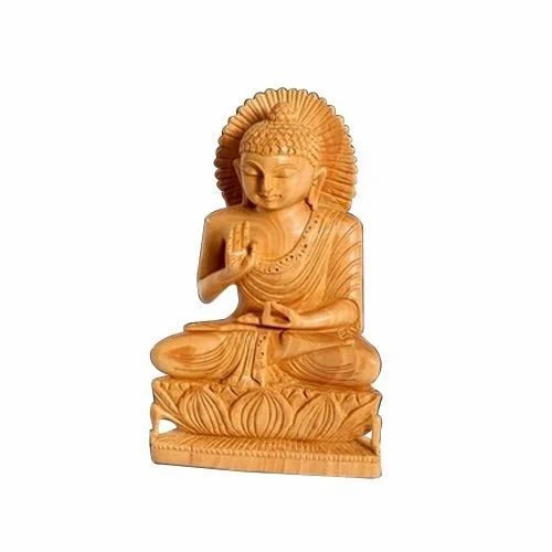 Wooden Buddha Statue 