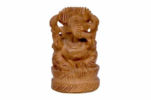 Wooden Ganesh 