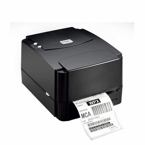 Barcode Printer - Durable Square Design, Electric Power, Easy To Carry, Attractive Black Finish for Printing Barcode Labels