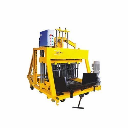 Semi Automatic Concrete Block Making Machine