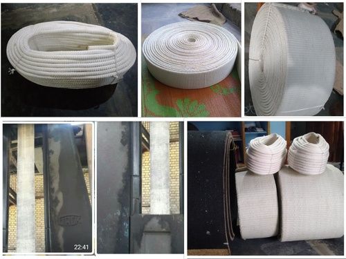 100% Nylon White Forging Hammer Lifting Belts