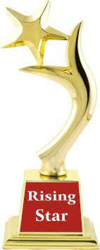 Shinny Finish Rising Star Trophy