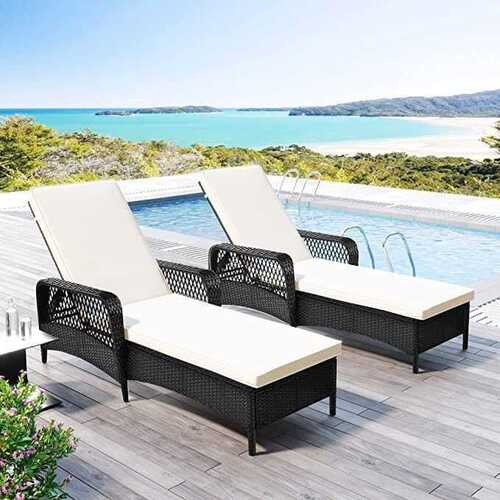 UV Light Resistant And Water Resistant Swimming Pool Lounger