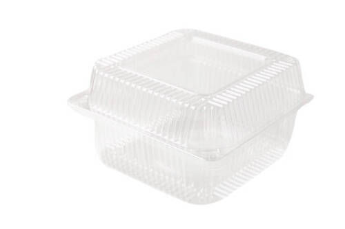 Transparent Plastic container With Lid