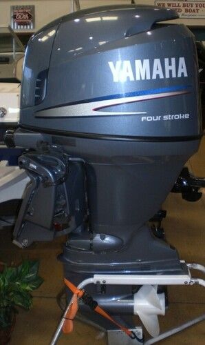 Used 2021 Yamaha 100 HP Outboard Motor Engine