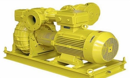 Yellow Color Biogas Compressor