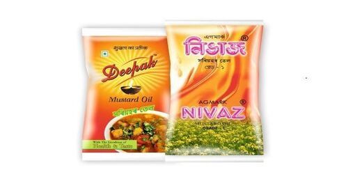 Printed Edible Oil Pouch