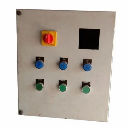 440 Voltage And 21 A Current Single Phase Plc Control Panel