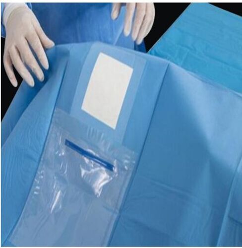 Blue Color Non Woven Disposable Eye Drapes