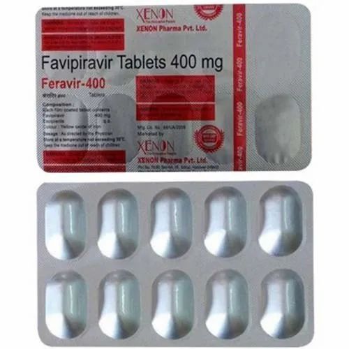 Favipiravir 400 Mg Tablet For Hospital And Clinic