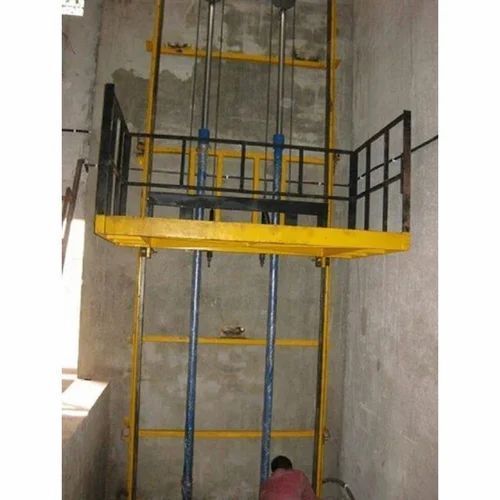 Mild Steel Hydraulic Goods Elevator