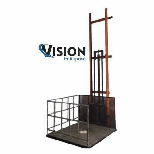 Mild Steel Single Mast Goods Lift