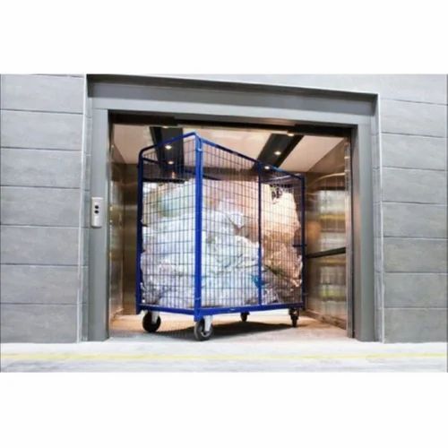 Stainless Steel Industrial Goods Lifts - Heavy Duty Cargo Elevators, Durable Design | New Condition, Originating from India