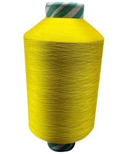 Yellow Dyed Polyester Yarn