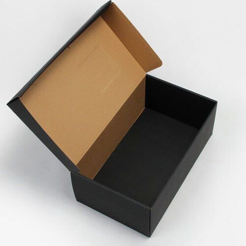 Black Corrugated Boxes 