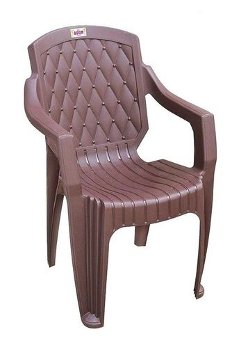 Brown Plastic Chair Waterproof Modern Chair For Home